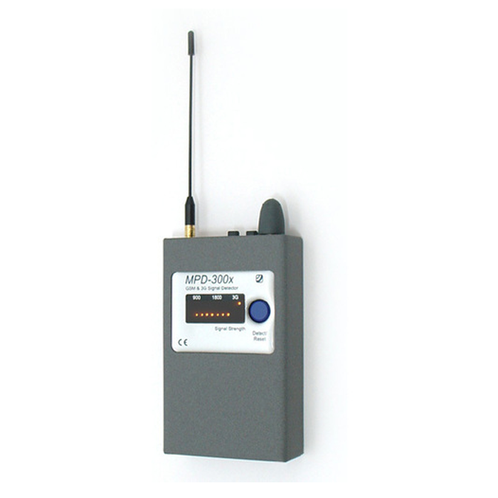 Detektor i Wykrywacz częstotliwości – Profesjonalny wykrywacz przenośnych komunikatorów – GSM/1G/2G/3G – MPD-300x