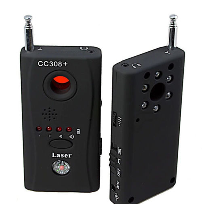 Wykrywacz podsłuchów – Detektor i Wykrywacz częstotliwości – Radiowych (1MHz do 6.5GHz) – CC308