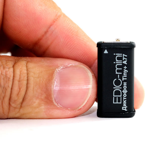Mikro dyktafon Edic mini Tiny – A77 HQ – Micro szpiegiem dyktafony